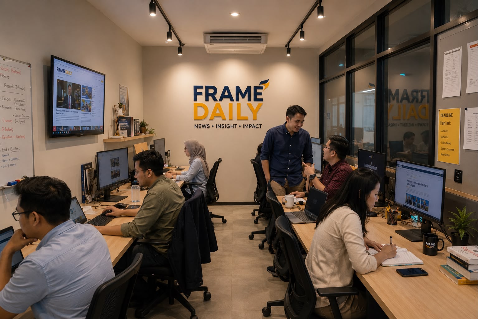 Tim Redaksi Frame Daily